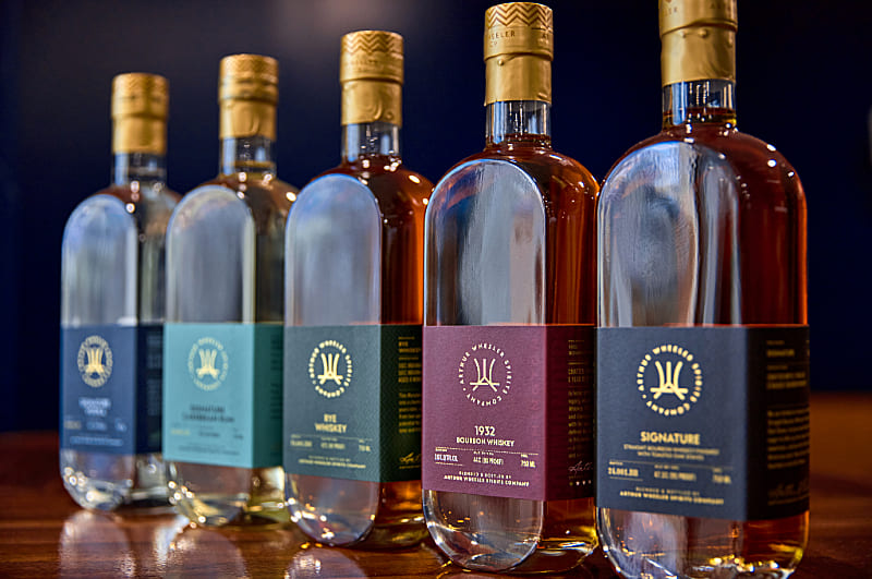 Arthur Wheeler Spirits Company Product Line