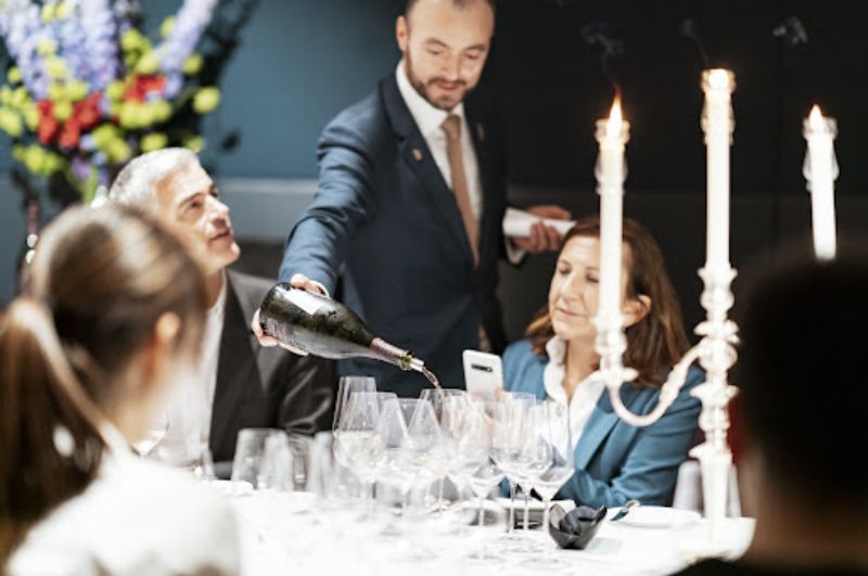 Image: Elton Muço, a certified sommelier at 67 Pall Mall