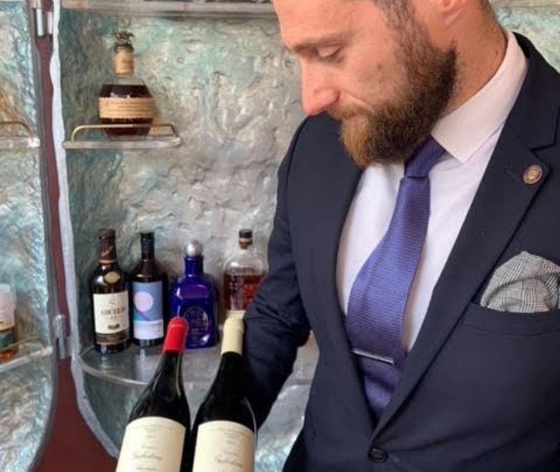 As Head Sommelier, Angelo has to take care of Operations, Marketing, and Finances.