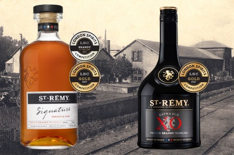 St-Rémy Signature and St-Rémy XO, winners at London Spirits Competition