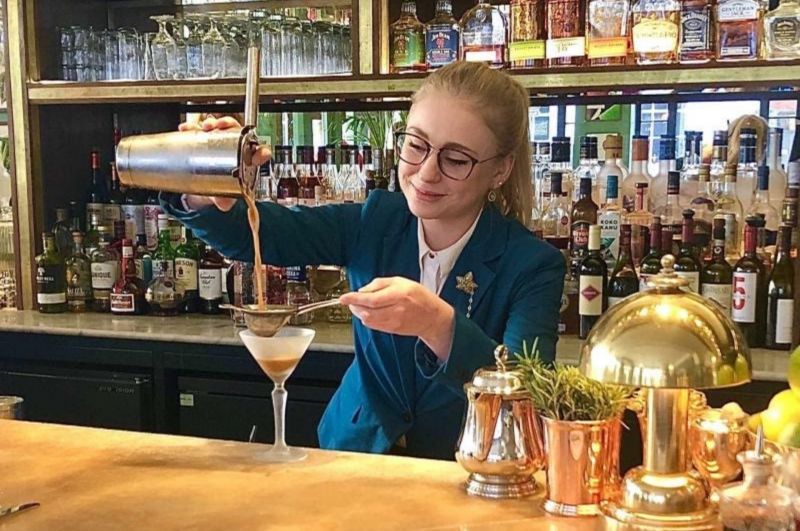 Photo for: Emilia Wrelton, bar manager at Ivy  on her love of bartending and starting out young